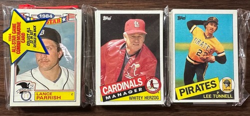 1985 topps rack pak lance - 1985,