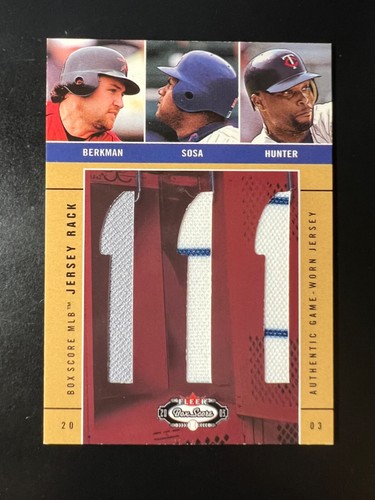 2003 box score jersey rack - score,